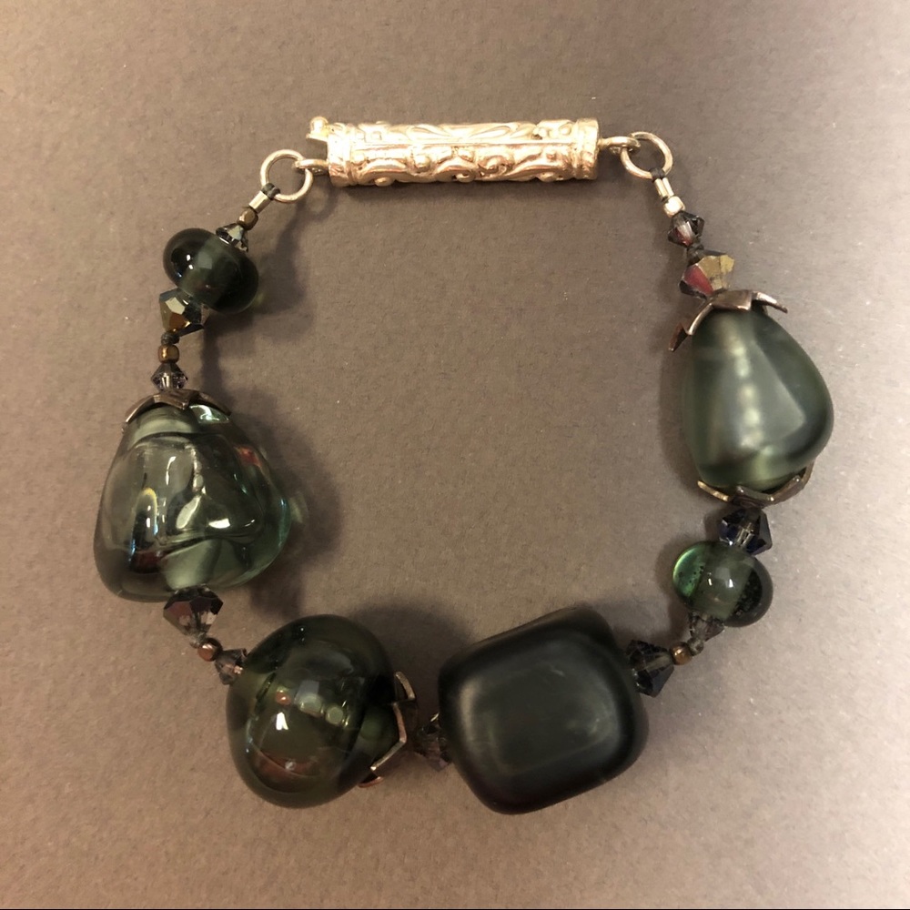 Artisan made bracelet.